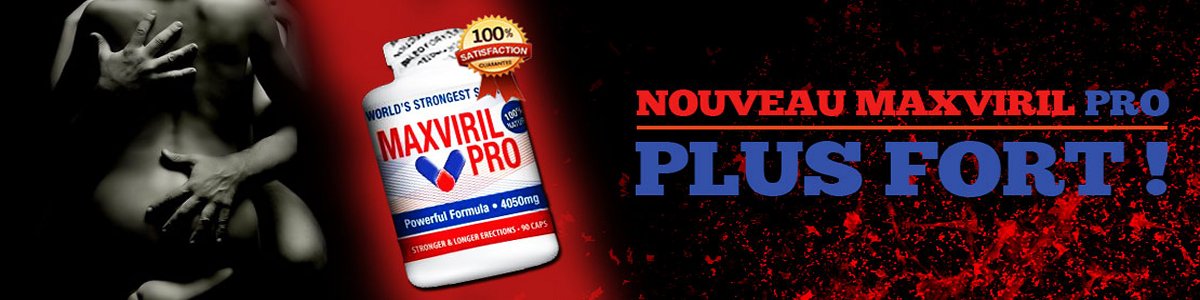 Maxviril PRO aphrodisiaque homme Pharmasterols